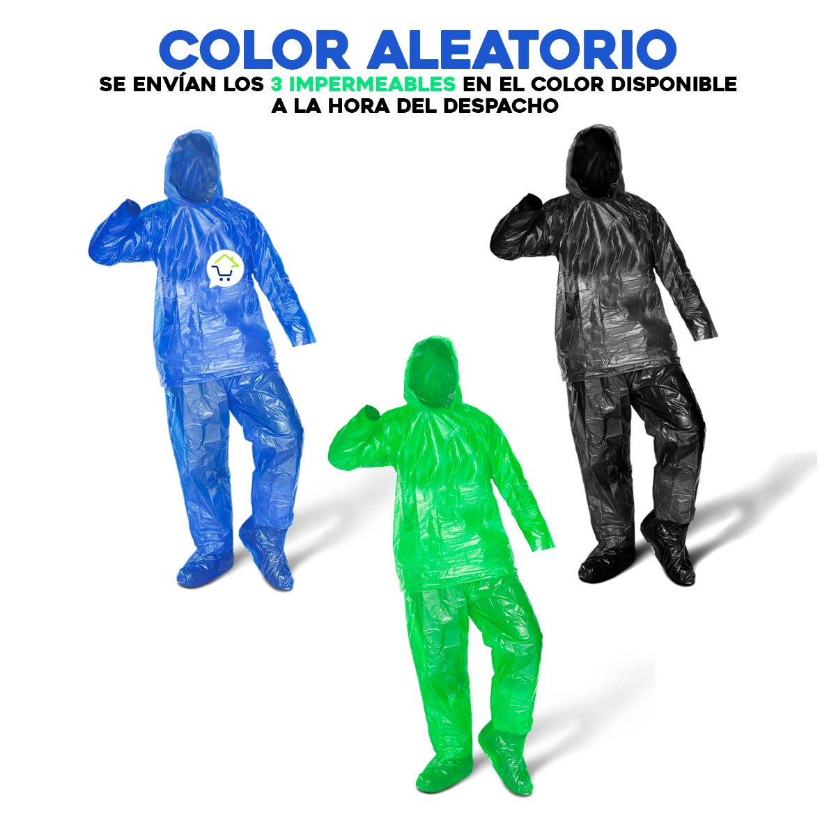 Miniatura 5 de Set x3 Impermeables Moto IMX3L